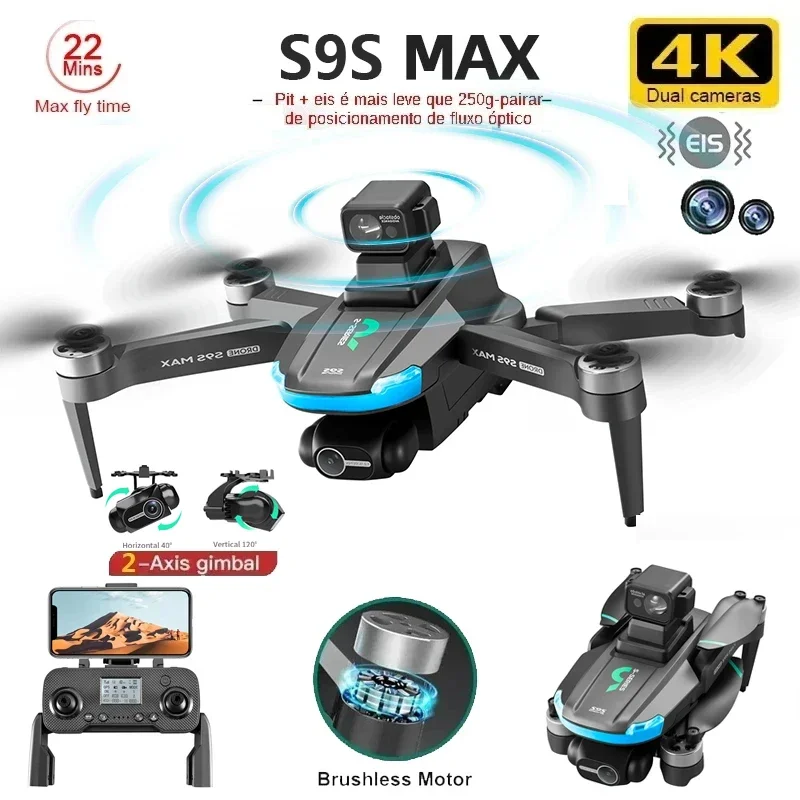 Drone Aerial Photography - NEW S9S MAX MINI Drone 4K