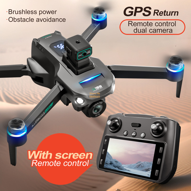 Drone Aerial Photography - 8K Dual Camera 5G WIFI FPV