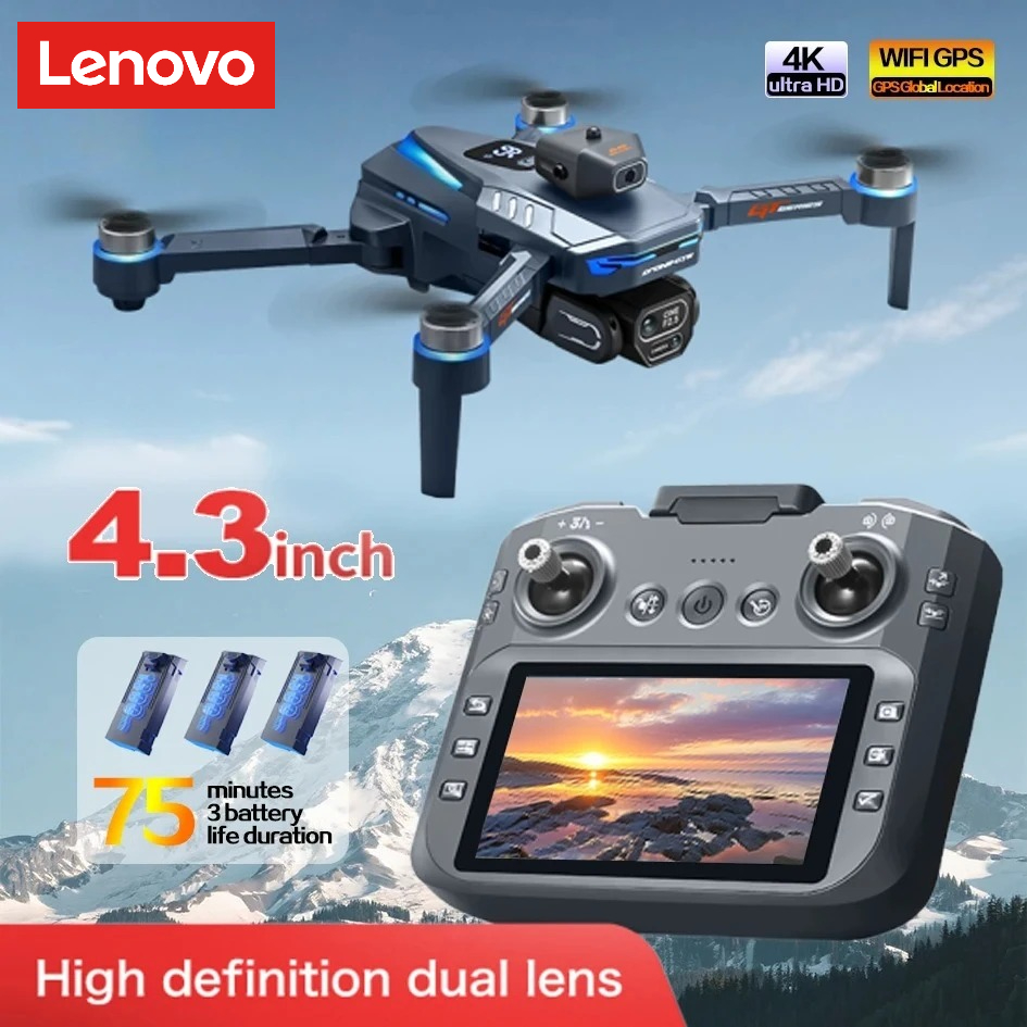 Drone Surveying - Lenovo GT8 drone 8K HD dual
