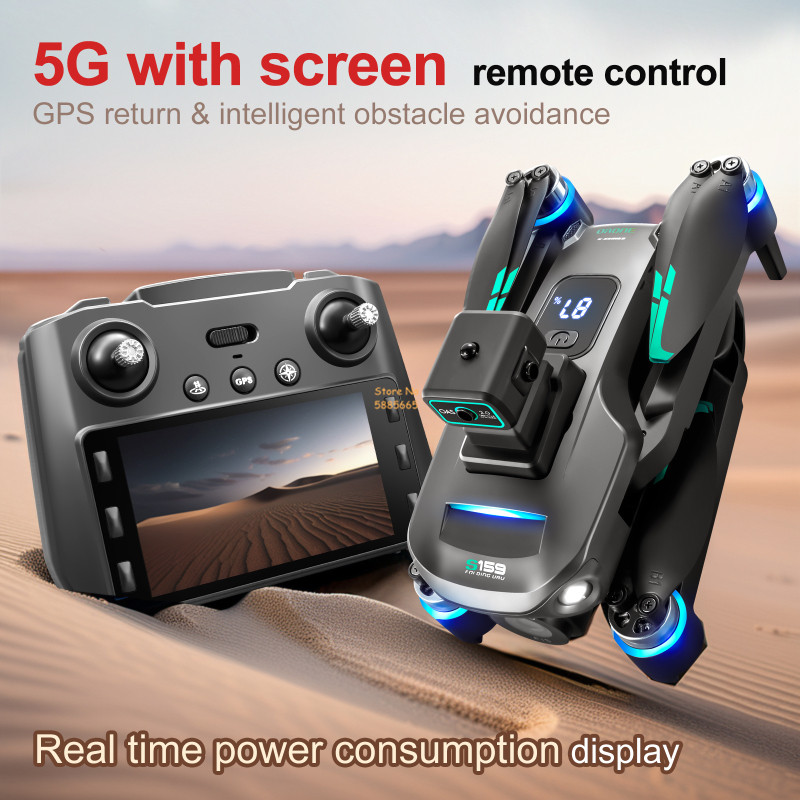 8K Dual Camera 5G WIFI FPV Rem - огляд і ціна Drone Aerial Photography