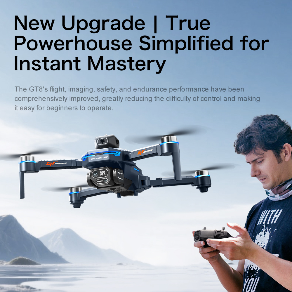 Lenovo GT8 drone 8K HD dual ca - огляд і ціна Drone Surveying