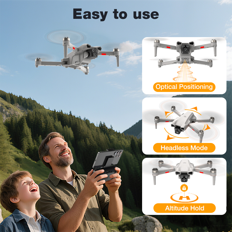 NEW Hot L017 Pro Drone Brushle - огляд і ціна Drone Surveying